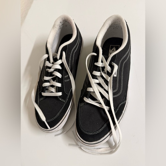 Vans Other - Vans Men's Black and White Canvas Sneakers